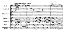 Концерт для фортепиано с оркестром No.5 ре мажор, K.175: Часть II by Вольфганг Амадей Моцарт