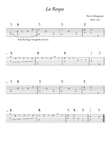 La roque: For lute by Пьер Аттеньян