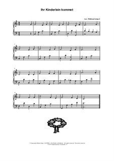 Ihr Kinderlein kommet: Ihr Kinderlein kommet by Unknown (works before 1850)