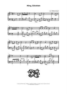 Kling, Glöckchen, klingelingeling: Für Zither by Benedikt Widmann