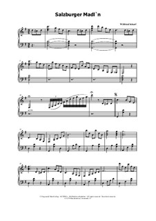 Salzburger Madl'n: Salzburger Madl'n by Wilfried Scharf