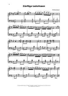 Zünftige Lederhosen: Zünftige Lederhosen by Wilfried Scharf