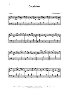 Capriolen: Capriolen by Wilfried Scharf