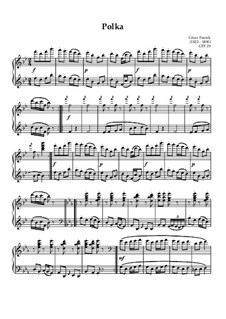 Polka 1ma, CFF 29: Polka 1ma by Сезар Франк