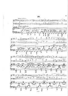 Фортепианное трио No.2, Op.65: Часть IV by Ханс Хубер