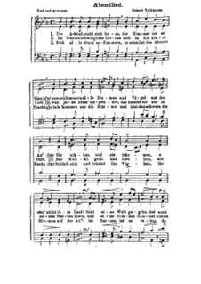 Вечерняя песня: Вечерняя песня by Роберт Фолькманн