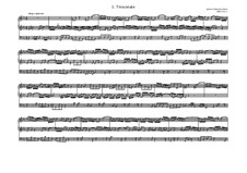 Трио-соната для органа No.1 ми-бемоль мажор, BWV 525: Version for organ by Иоганн Себастьян Бах