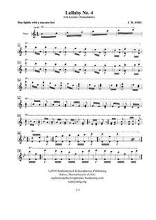 Lullaby No.4 in B Locrian: Lullaby No.4 in B Locrian by J. M. Smig