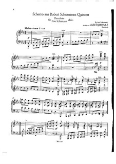 Фортепианный квинтет ми-бемоль мажор, Op.44: Часть III. Версия для фортепиано by Роберт Шуман