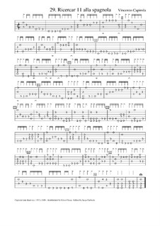 Ричеркар No.11: Ричеркар No.11 by Vincenzo Capirola