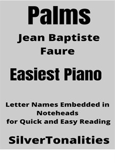 Palm Branches (The Palms): For easiest piano 2nd Edition by Жан-Батист Фор