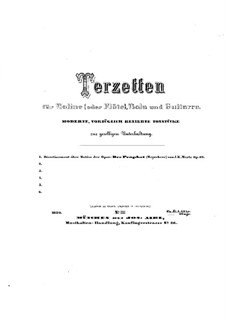 Дивертисмент на тему из оперы 'Пророк' Мейербера, Op.32: Дивертисмент на тему из оперы 'Пророк' Мейербера by Иоганн Каспар Мерц