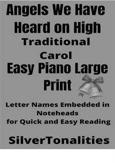 Piano version: Large print by folklore