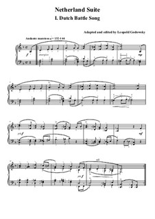 Нидерландская сюита: Для фортепиано by folklore