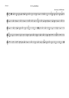 Lullabie: Тенор by Anthony Holborne