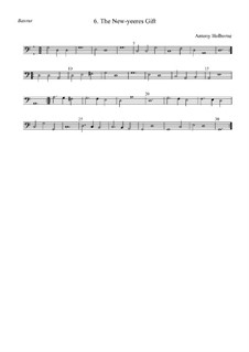 The New-yeeres Gift: Bassus by Anthony Holborne