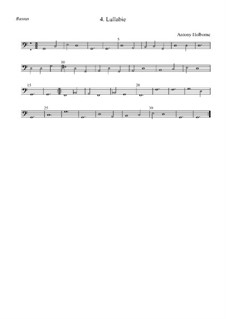 Lullabie: Bassus by Anthony Holborne