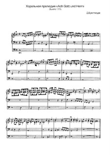 Ach Gott und Herr, BuxWV 177: Ach Gott und Herr, BuxWV 177 by Дитрих Букстехуде