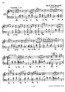 Мазурки, Op. posth.67: No.2 соль минор by Фредерик Шопен