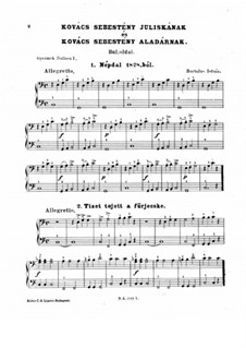 Gyermek dalhon: No.1-12 by István Bartalus