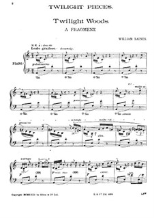 Twilight Pieces for Piano: Twilight Pieces for Piano by Уильям Бэйнс