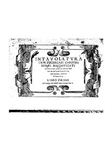 Intavolatura cioe recercari, canzoni, himni, magnificati: Intavolatura cioe recercari, canzoni, himni, magnificati by Джироламо Каваццони