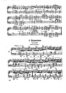Три экосеза, Op. posth.72 No.3: Сборник by Фредерик Шопен