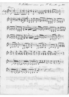 Три концертных ноктюрна для двух гитар, Op.143: Сборник by Фердинандо Карулли