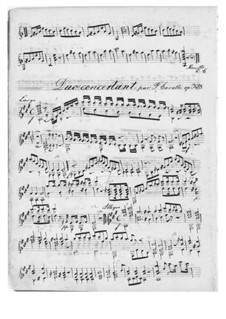 Большой концертный дуэт для гитары и скрипки, Op.328: Большой концертный дуэт для гитары и скрипки by Фердинандо Карулли