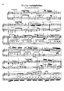 Багатели, Op.107: No.3 La contemplazione by Иоганн Непомук Гуммель
