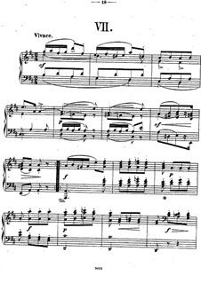 Двенадцать пьес для фортепиано, Op.26: Пьеса No.7 by Теодор Кирхнер