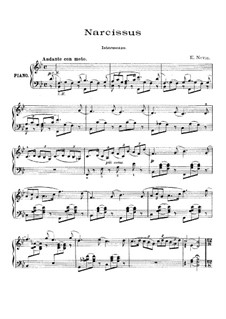 Water Scenes, Op.13: No.4 Нарцисс by Ethelbert Woodbridge Nevin