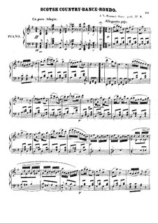 Scotch Country Dance and Rondo: Scotch Country Dance and Rondo by Иоганн Непомук Гуммель