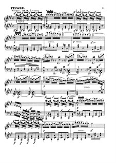 Соната для фортепиано No.5 фа-диез минор, Op.81: Часть III by Иоганн Непомук Гуммель