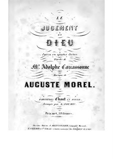 Le jugement de Dieu: Le jugement de Dieu by Auguste-François Morel