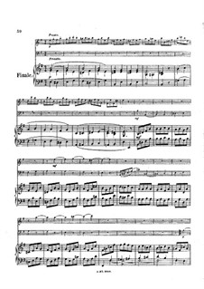 Трио для флейты, виолончели и фортепиано, Op.45: Часть IV – партитура by Луиза Фарранк