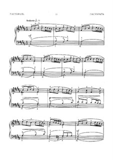 Двадцать четыре детские пьесы: No.11 Пастораль by Viktor Stepanovych Kosenko