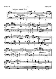 Двадцать четыре детские пьесы: No.12 Мелодия by Viktor Stepanovych Kosenko