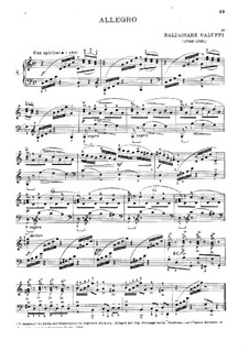 Соната для клавесина до мажор, Illy No.98: Аллегро by Бальдассаре Галуппи