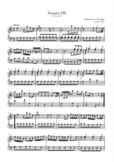 Соната для клавесина ля минор, Illy No.43: Соната для клавесина ля минор by Бальдассаре Галуппи