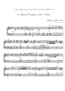 Premier livre d'orgue: No.6 Récit de cromhorne by Guillaume-Gabriel Nivers