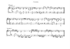 Ариетта фа мажор: Ариетта фа мажор by Иоганн Пахельбель