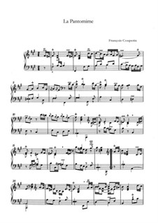 Vingt-sixième ordre : La pantomime by Франсуа Куперен