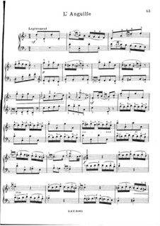 L'anguille: L'anguille by Франсуа Куперен