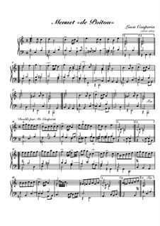 Menuet de poitou et double: Menuet de poitou et double by Луи Куперен