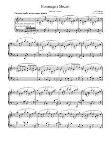 Hommage a Mozart: Hommage a Mozart by Иоганн Батист Крамер