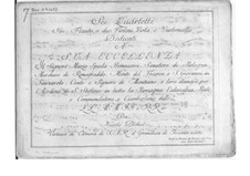 Шесть струнных квартетов: Партии альта и бассо континуо by Niccoló Dothel