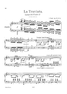 Два Парафраза на темы из опер Верди, Op.70: Парафраз No.2 by Иоахим Рафф
