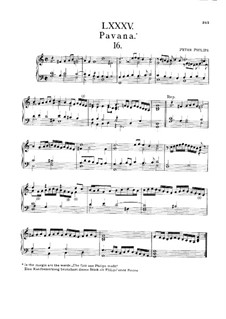 Pavana: Pavana by Петер Филипс