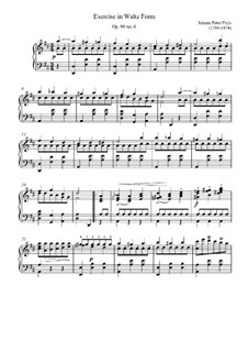 Упражнение в форме вальса, Op.80 No.6: Упражнение в форме вальса by Иоганн Петер Пиксис